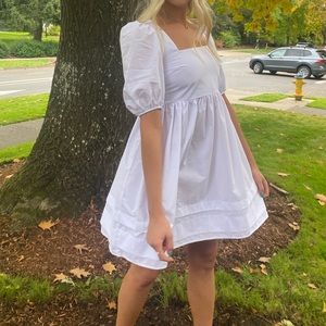 ASOS white dress